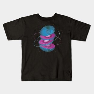 Kiwi Fruit Planet Kids T-Shirt